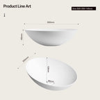 MonBlari XA-A72 Solid Surface Basin