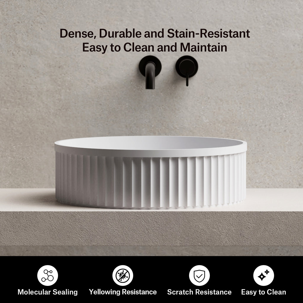 MonBlari TW-A8129 Solid Surface Basin