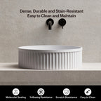 MonBlari TW-A8129 Solid Surface Basin