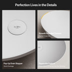 MonBlari XA-A72 Solid Surface Basin