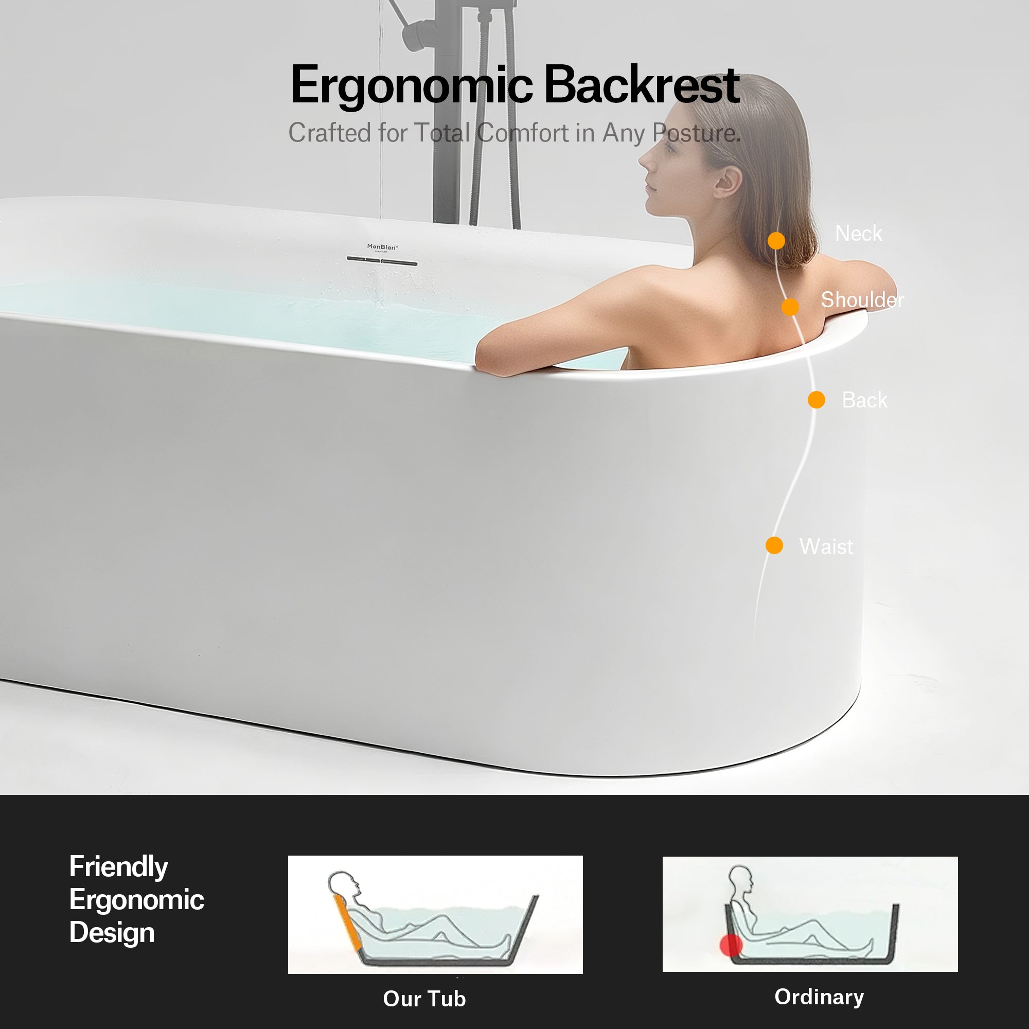 XA-060 Wide Oval Bath | MonBlari