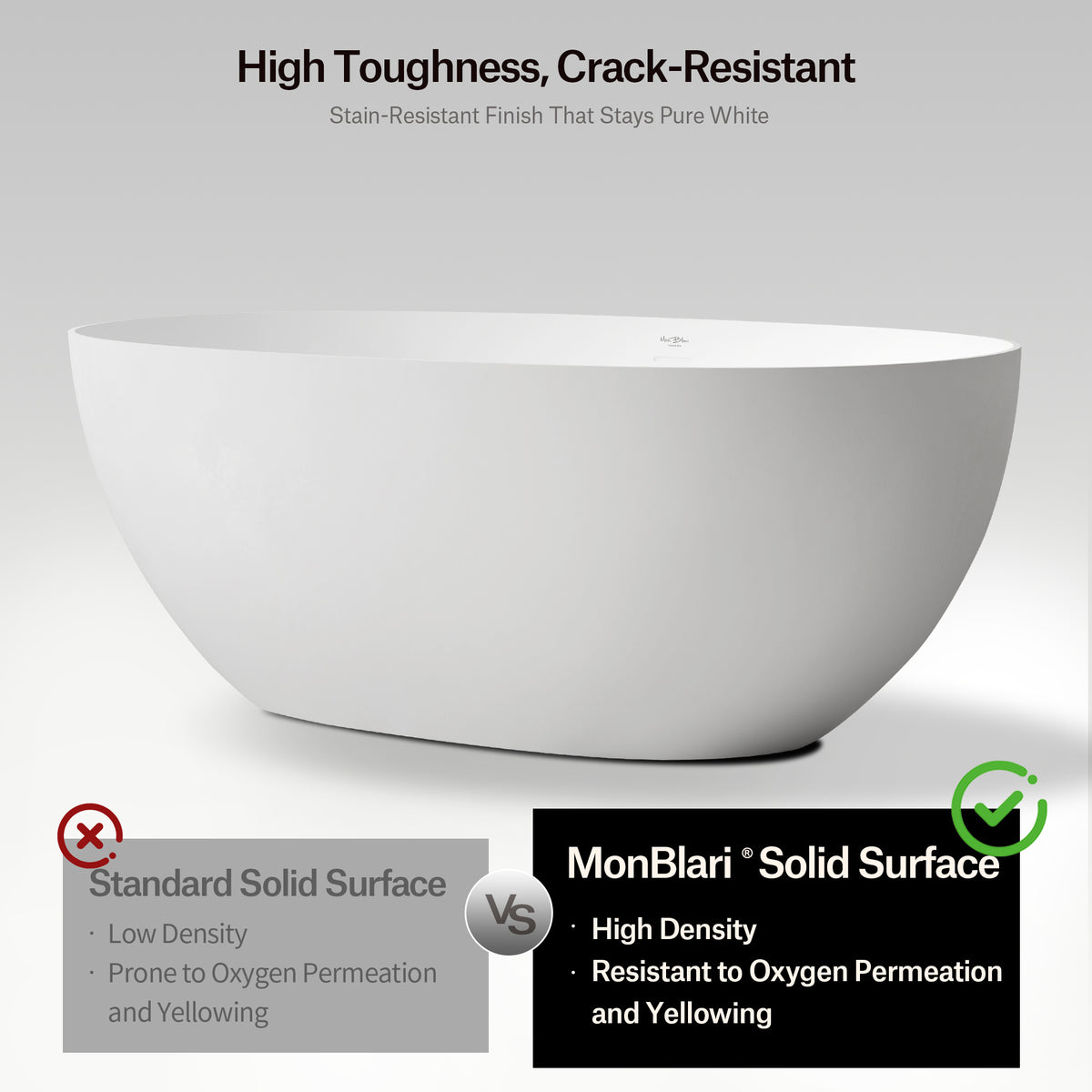 MonBlari TW-8507 freestanding Bath
