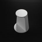 MonBlari SWING Series Matte White Solid Surface Bathroom Shower Stool