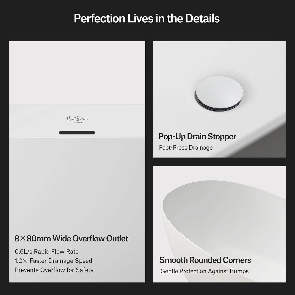 MonBlari TW-8507 freestanding Bath