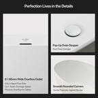 MonBlari TW-8507 freestanding Bath