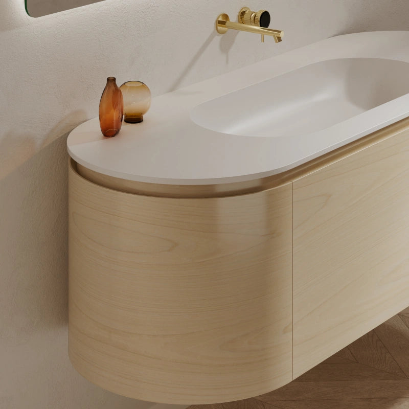 Monblair TW-5012 Single Vanity Units with Mirror-1500mm