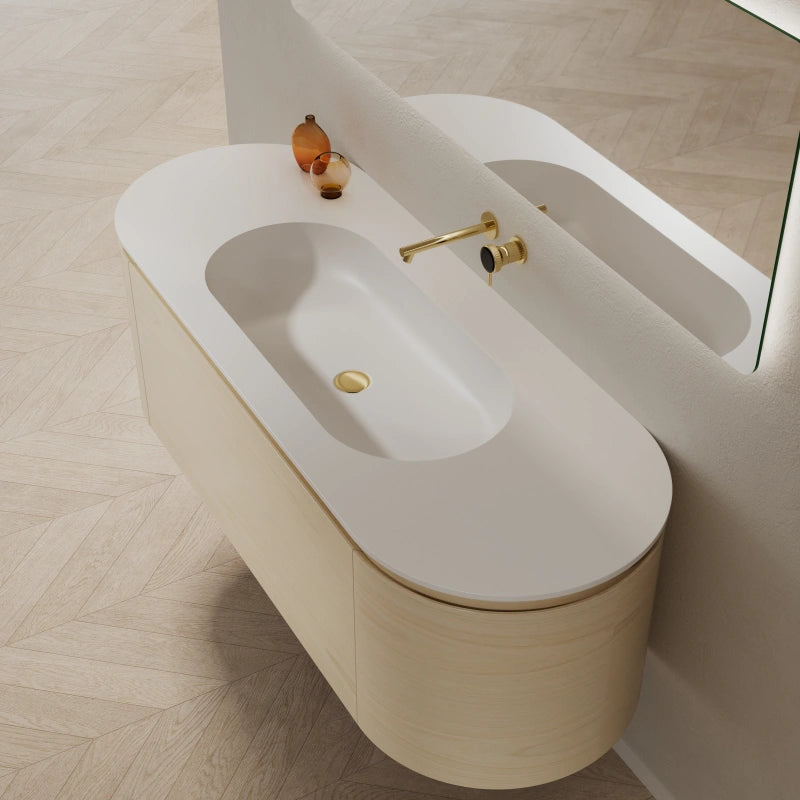 Monblair TW-5012 Single Vanity Units with Mirror-1500mm