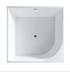  MonBlari TW-6693 Freestanding Bath-Top View