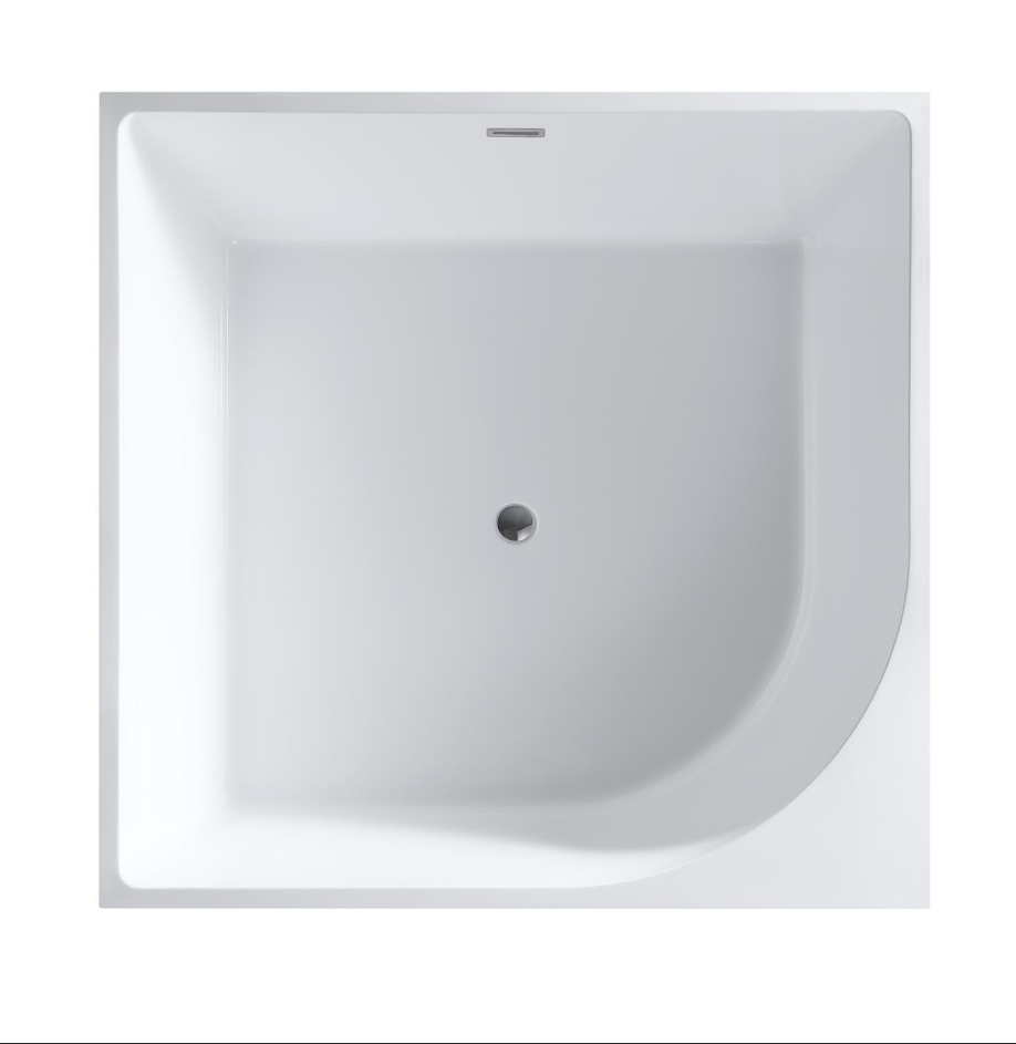  MonBlari TW-6693 Freestanding Bath-Top View
