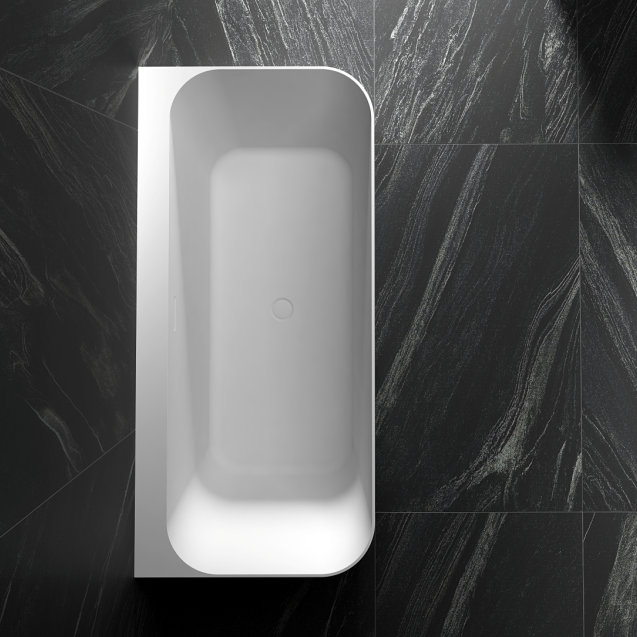  MonBlari TW-7609 Wall-Mounted Bath-TopView