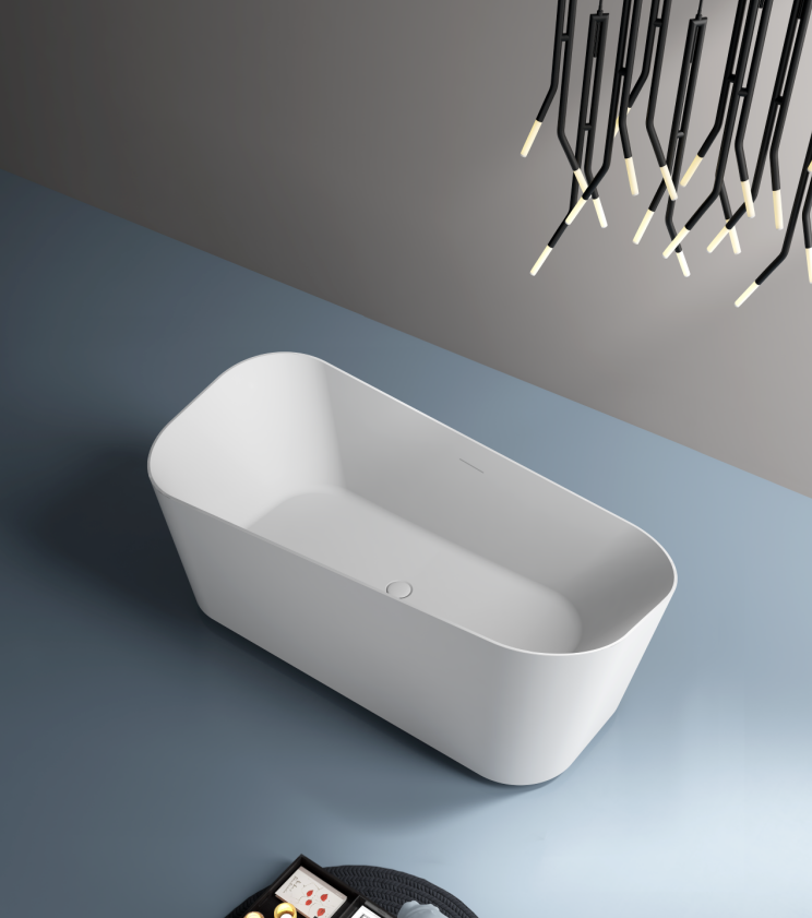 MonBlari TW-7615 Freestanding Bath-RightTopView