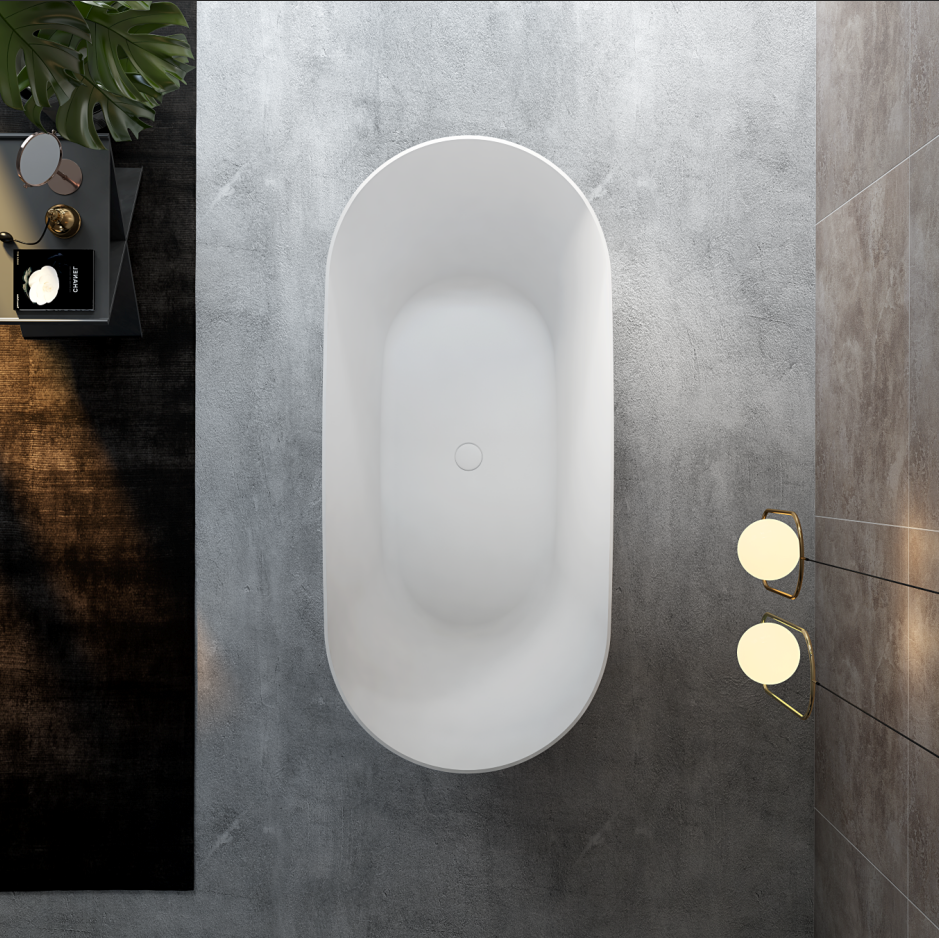 MonBlari TW-7628 Freestanding Bath-TopView