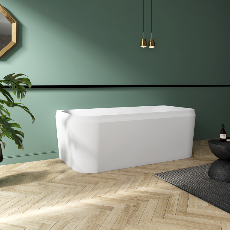 MonBlari TW-7636 Freestanding Bath-Side View