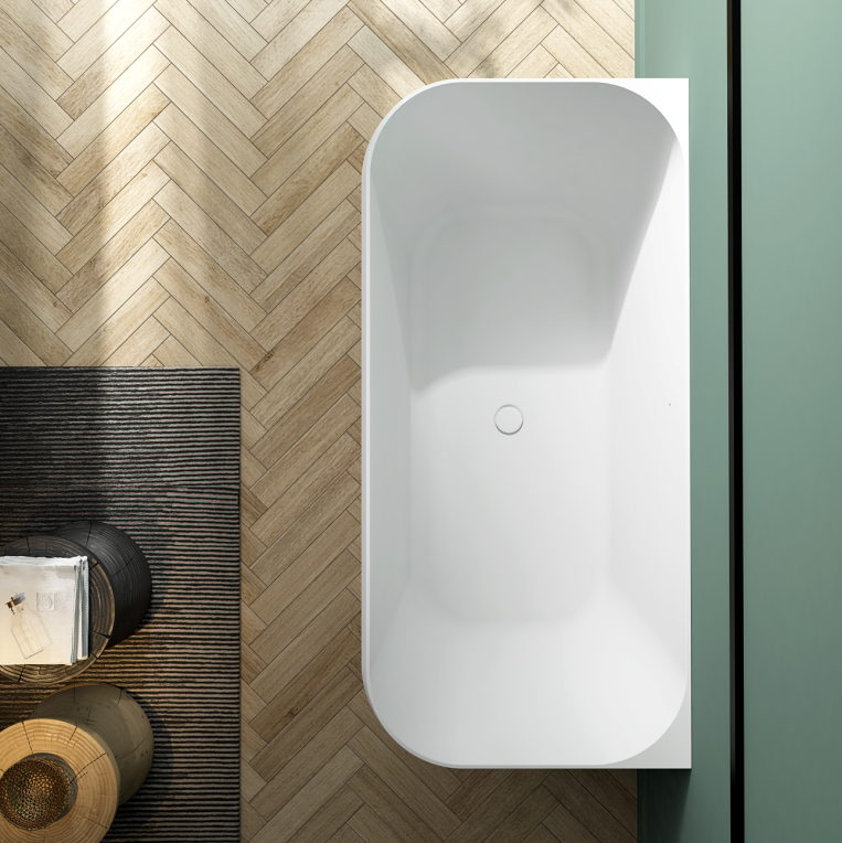 MonBlari TW-7636 Freestanding Bath-TopView