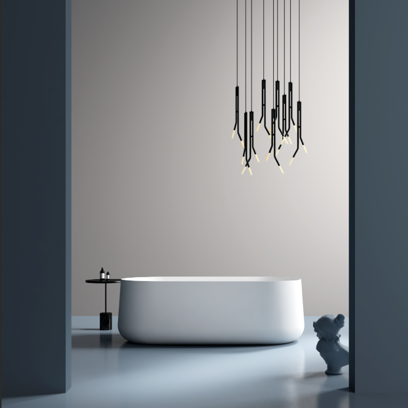 MonBlari TW-7691 Freestanding Bath-FrontView