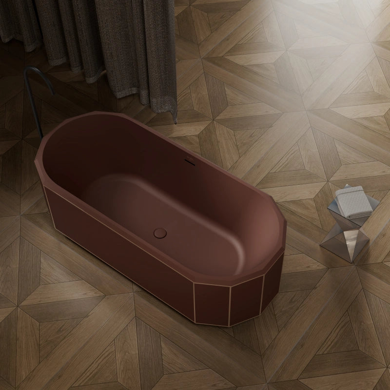 MonBlari BERYL Series Contemporary Bathtub Luxury Soaking Tub