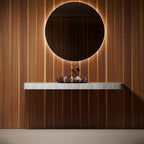 MonBlari Circus Series Rosso Levanto Marble Countertop Basin