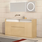 MonBlari Garden Series Freestanding Bathroom Washbasin Unit with Storage Drawers