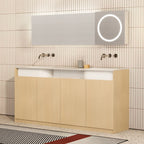 MonBlari Gardern Series Floor-Standing Storage Vanity Unit for Modern Bathroom