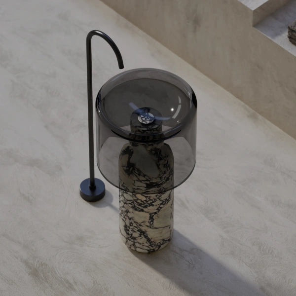 MonBlari HALO Series BvIgari Purple Pedestal Sink