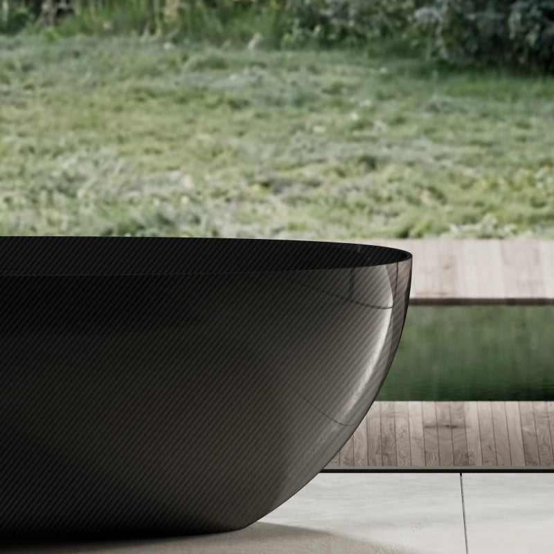 99907 Elliptical Carbon Fiber Bath | MonBlari