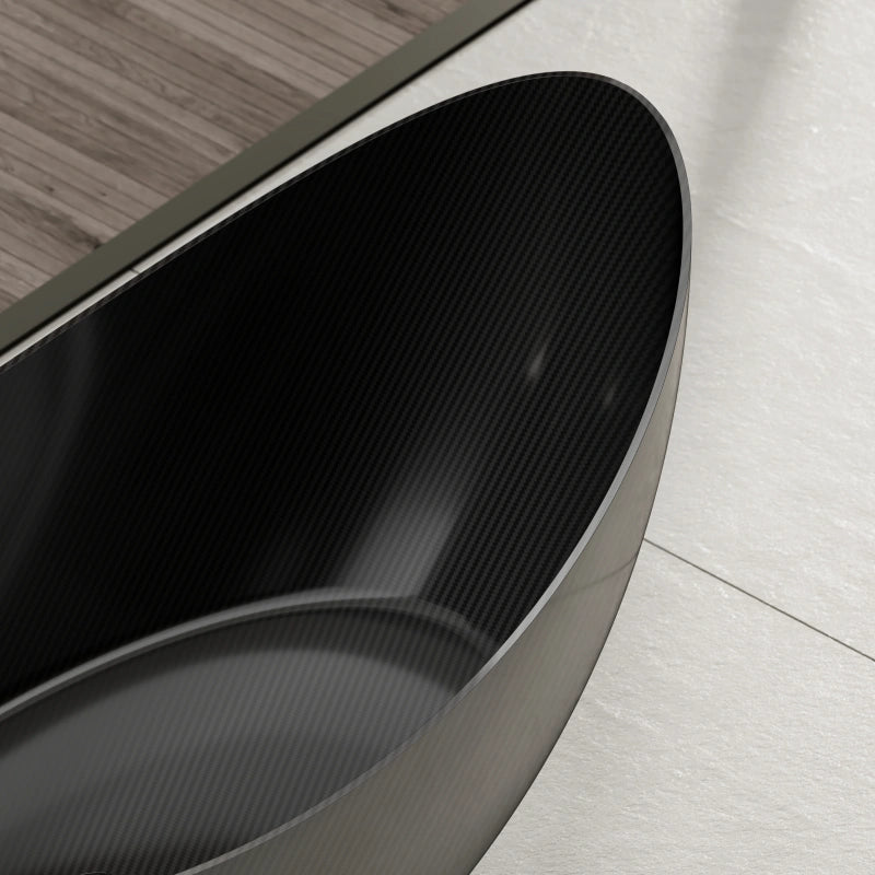MonBlari MC-99908 Crescent Carbon Fiber Bath