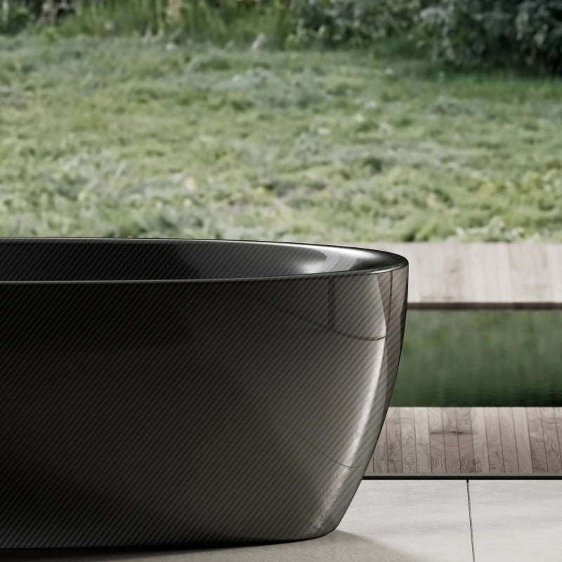 99971 Wide Oval Carbon Fiber Bath | MonBlari