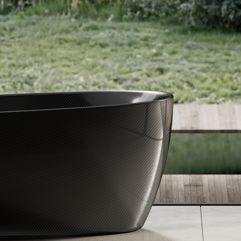 99972 Long Oval Carbon Fiber Bath | MonBlari