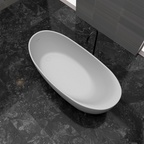 MR-88813 Curved Solid Surface Bath | MonBlari-RigthTopView
