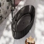 MRT88857 Fluted Long Oval Bath | MonBlari