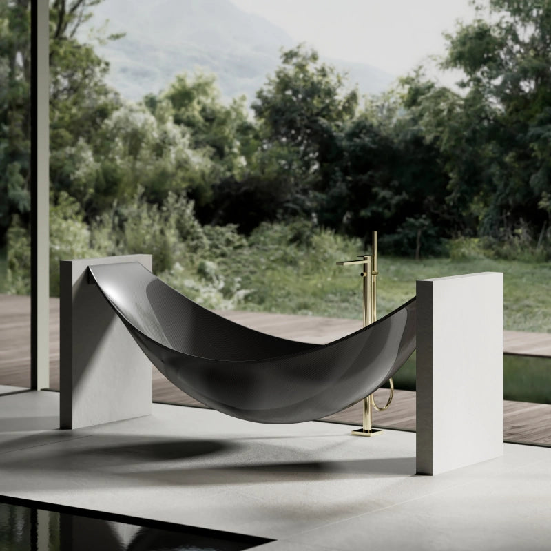 MonBlari Carbon Fiber Floating Hammock Bathtub 2140mm