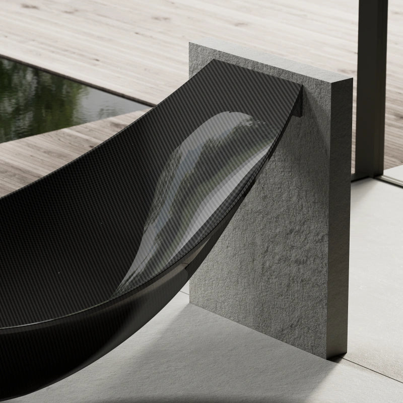 MonBlari Carbon Fiber Floating Hammock Bathtub 2140mm