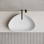 MR-A8870 Organic Tri-Form Fluted Vessel Basin | MonBlari