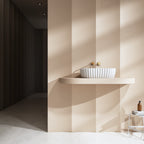 A8872 Contemporary Fluted Oval Basin | MonBlari