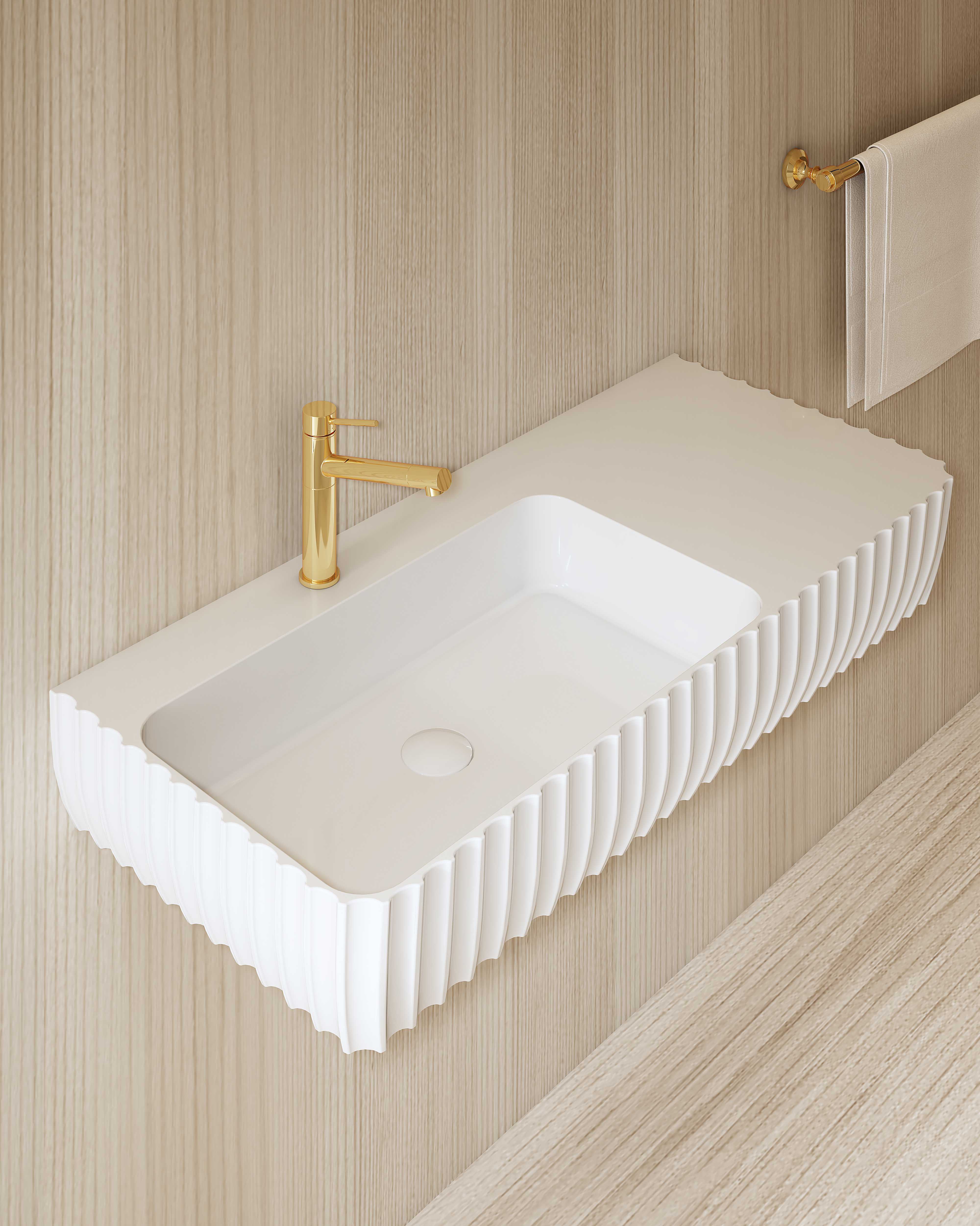 MonBlari MR-G8876-3 Wall-Mounted Basin Main image