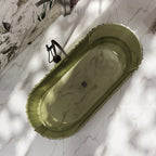MRT88851 Fluted Wide Oval Freestanding Bath | MonBlari