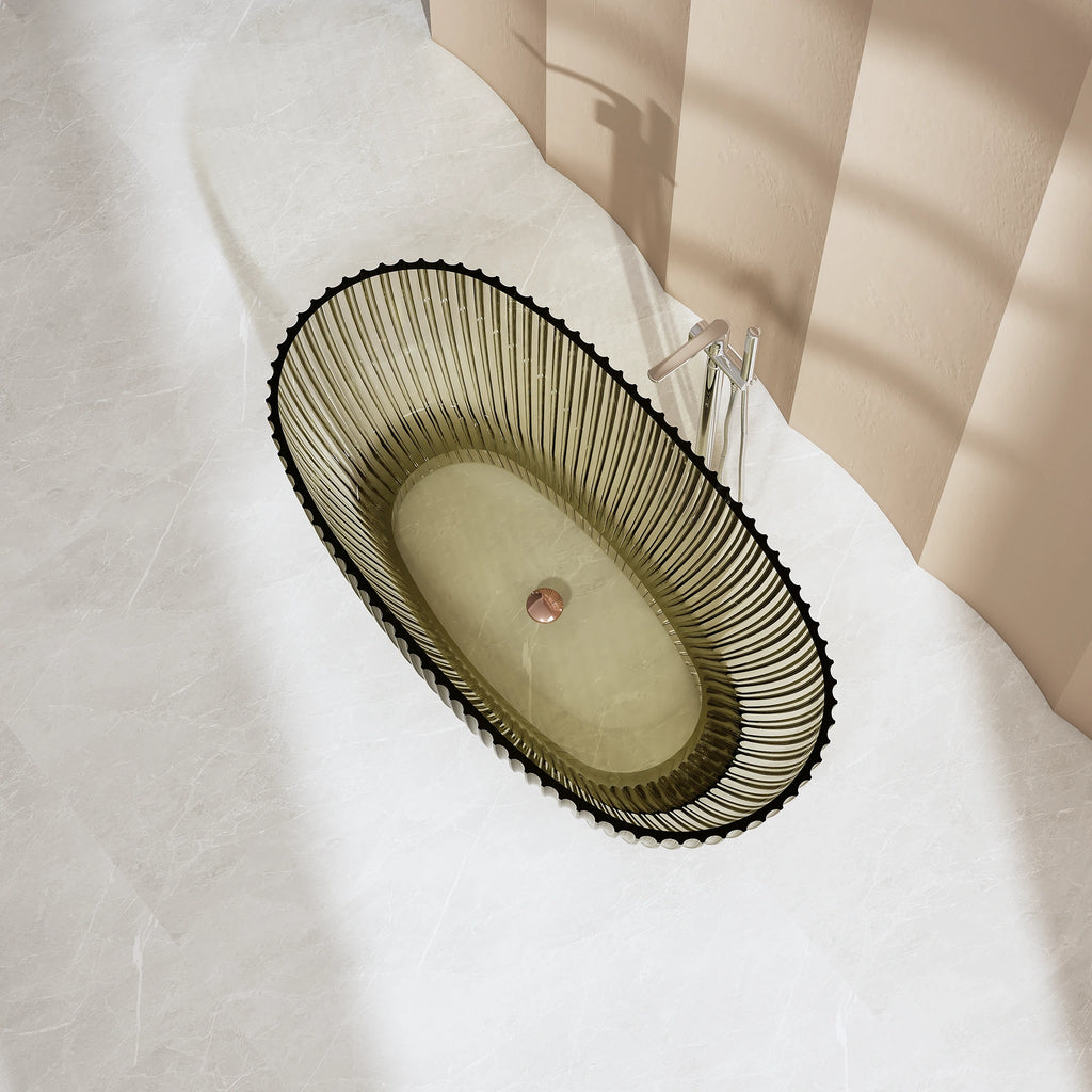 MRT88877 Wide Oval Bath | MonBlari