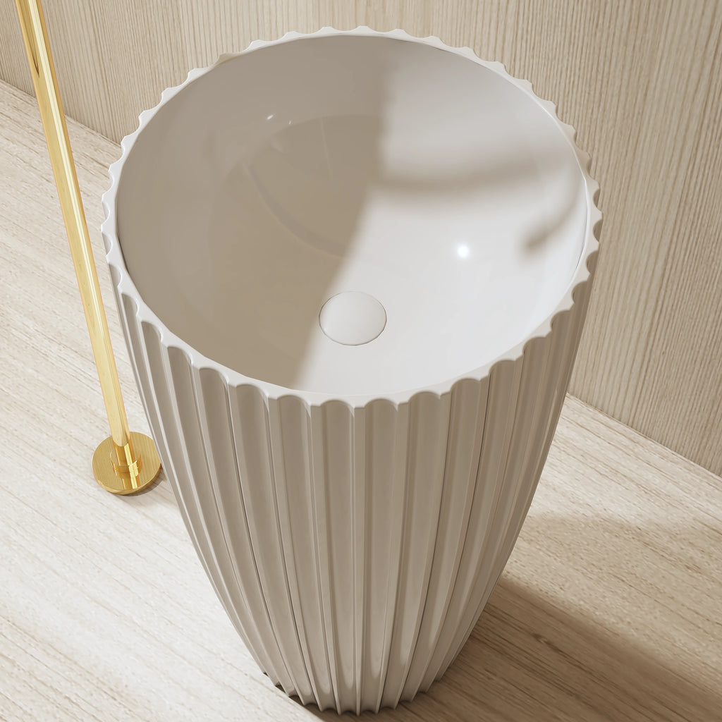 MRZ8879 Round Pedestal Basin | MonBlari