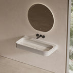 MonBlari Distinctive Rectangular Marble Wall-Mounted Basin 600–1200mm
