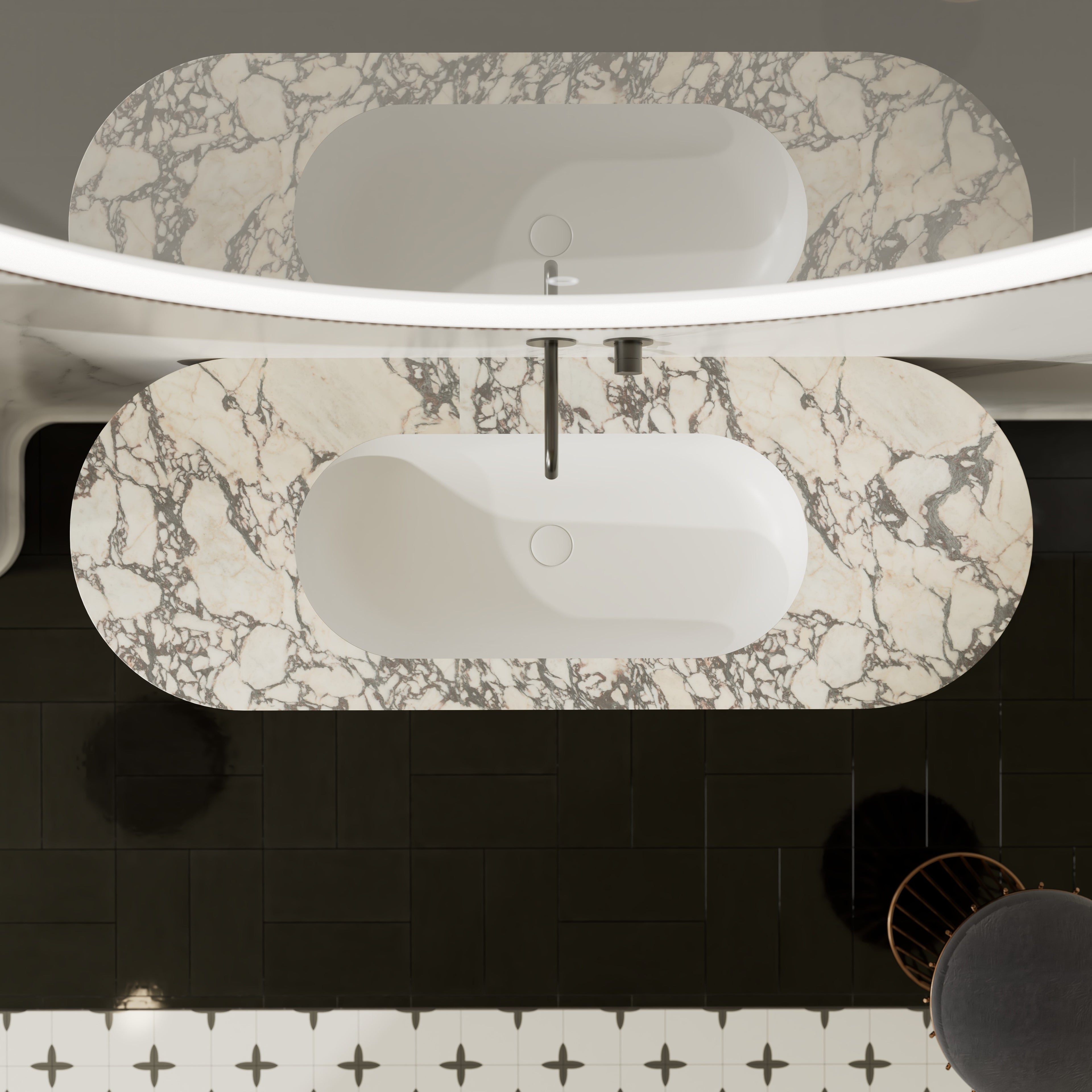 MonBlari FOREST Series Single Bathroom Vanity Units
