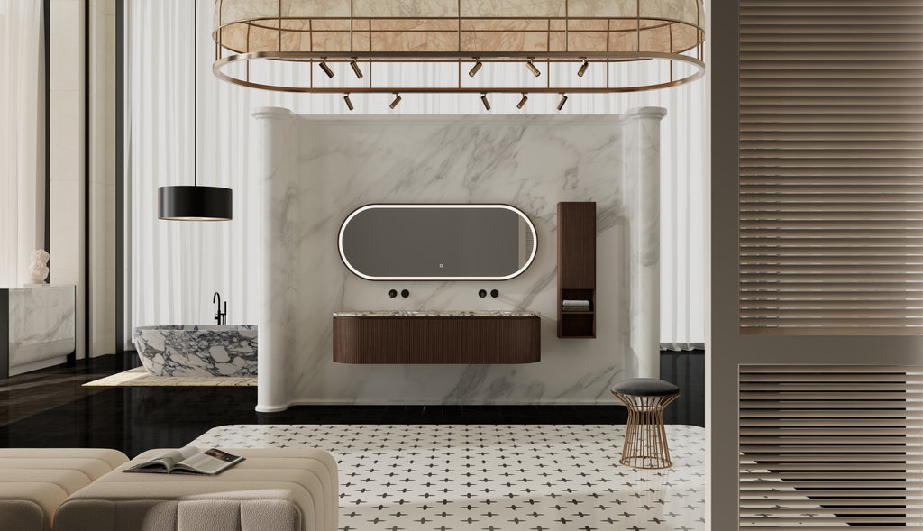 MonBlari MW-V0602AM Double Vanity Units with Mirror-1800mm