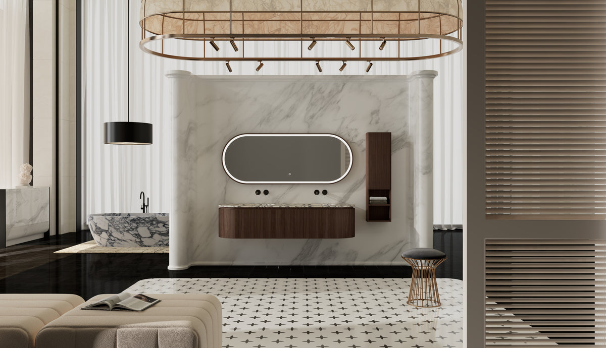 MonBlari MW-V0602AM Double Vanity Units with Mirror-1800mm