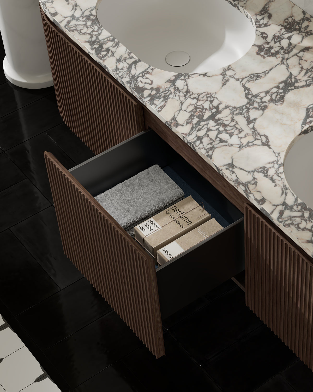 MonBlari MW-V0602AM Double Vanity Units with Mirror-1800mm