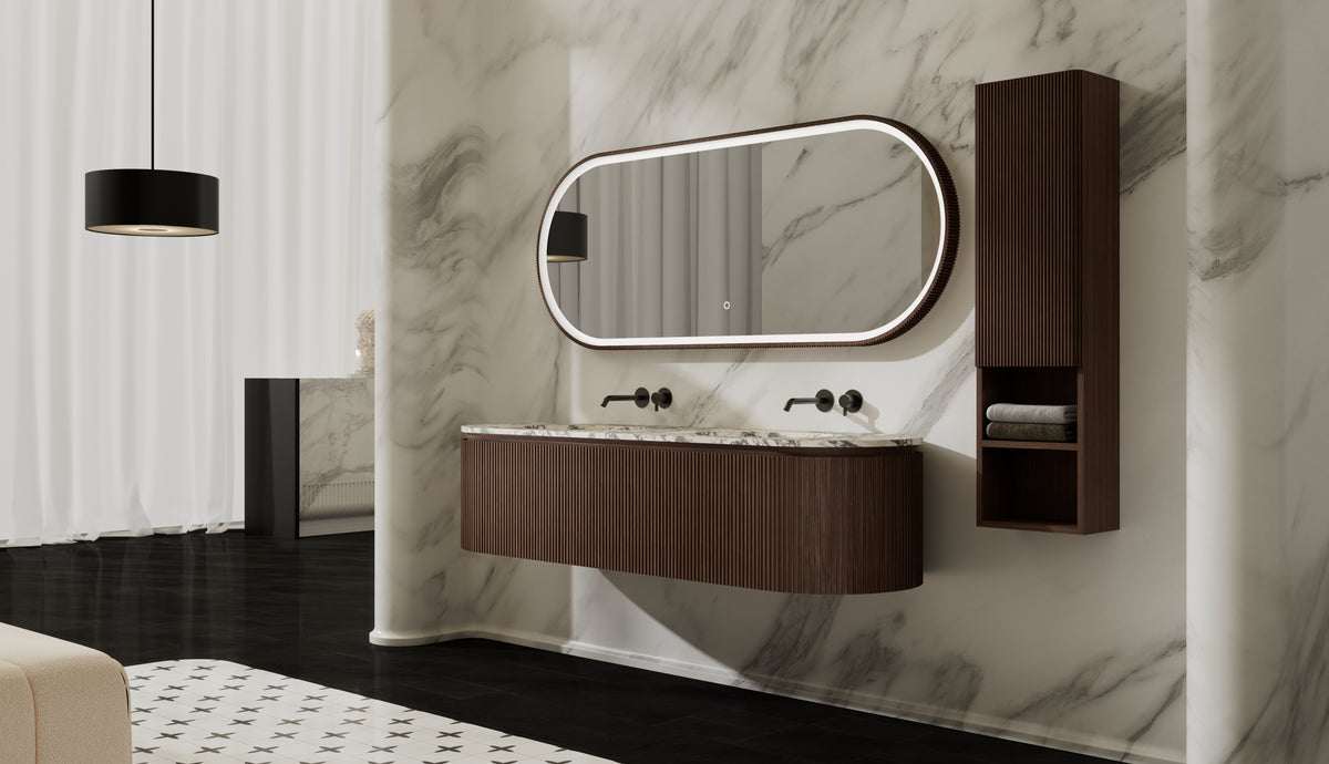 MonBlari MW-V0602AM Double Vanity Units with Mirror-1800mm