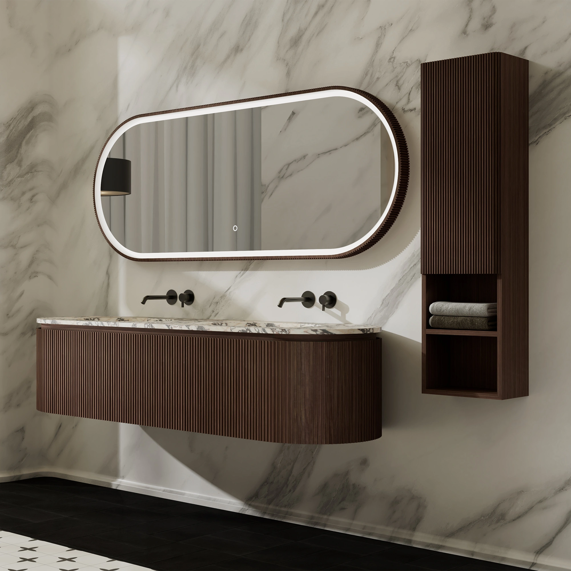 MonBlari FOREST Series Wall-mounted Bathroom Vanity Units