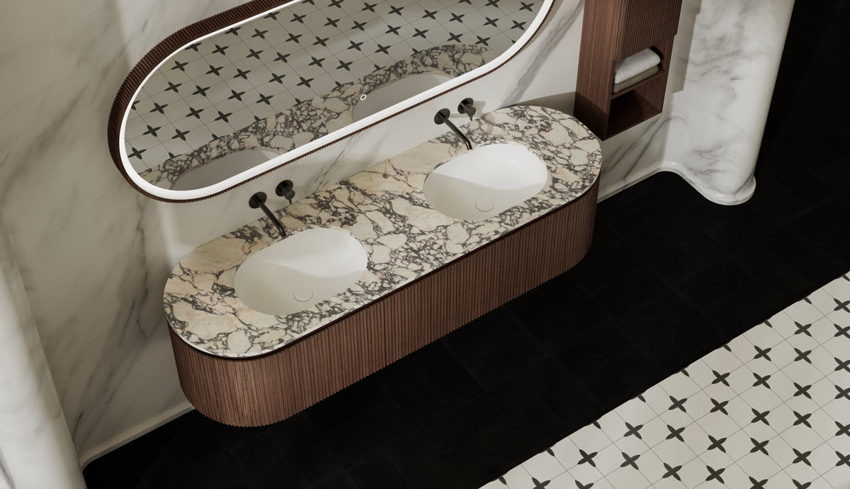 MonBlari MW-V0602AM Double Vanity Units with Mirror-1800mm