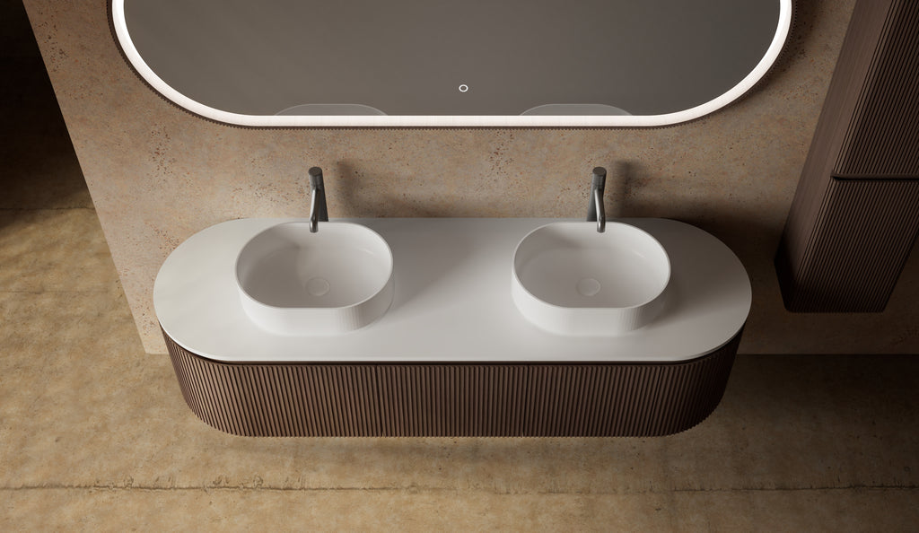 MonBlari MW-V0612A Double Vanity Units with Mirror-1800mm