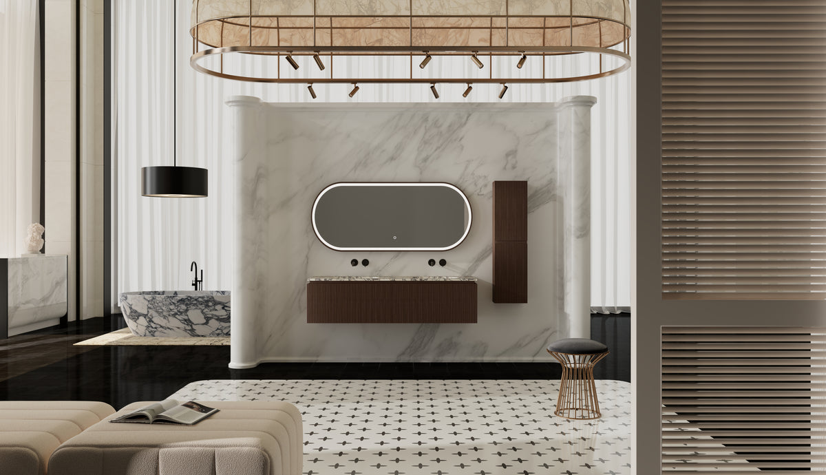 MonBlari MW-V0622M Double Vanity Units with Mirror-1800mm