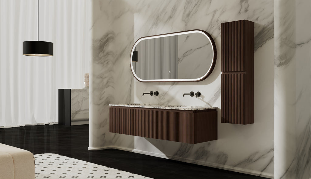 MonBlari MW-V0622M Double Vanity Units with Mirror-1600mm