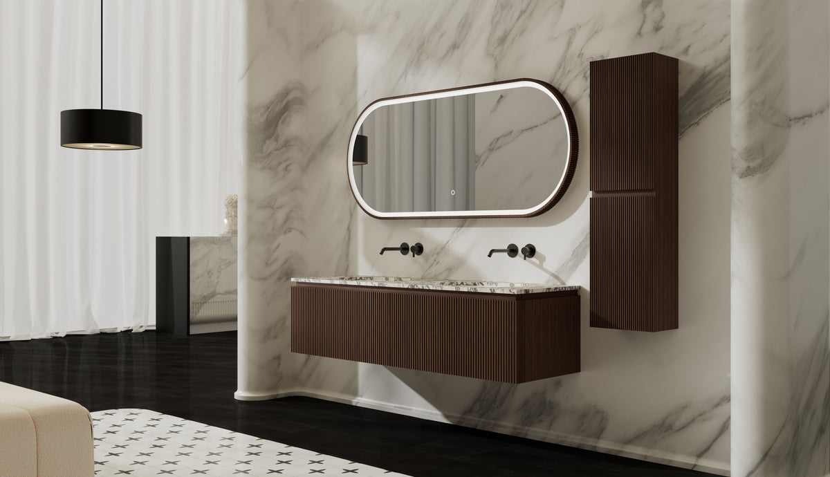 MonBlari MW-V0622M Double Vanity Units with Mirror-1800mm
